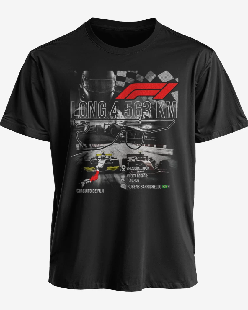 Polera F1 Circuito de Fuji 