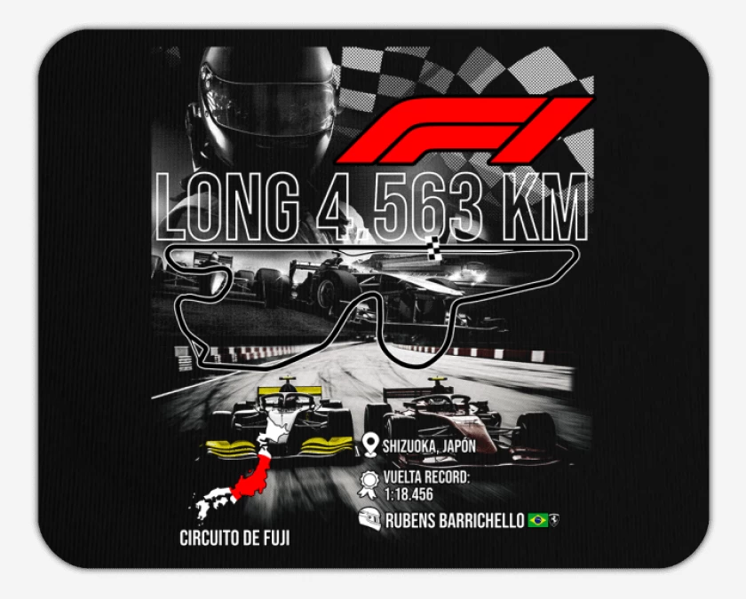 Mousepad F1 Circuito de Fuji 