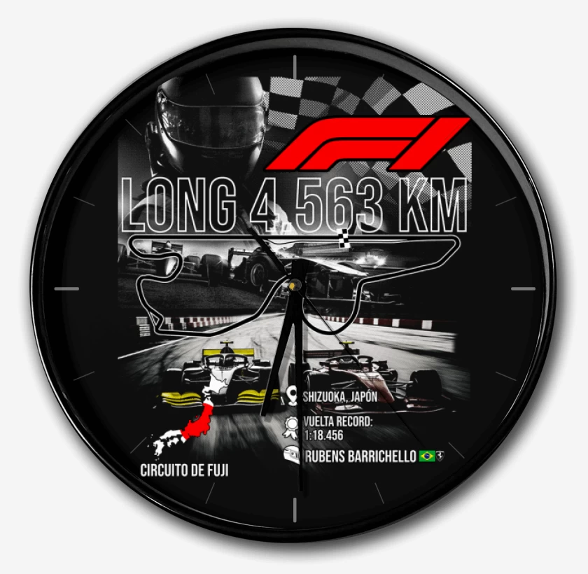 Reloj F1 Circuito de Fuji 