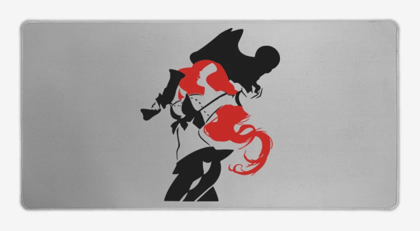 Mouse pad Gamer Gris Melange de Miss fortune