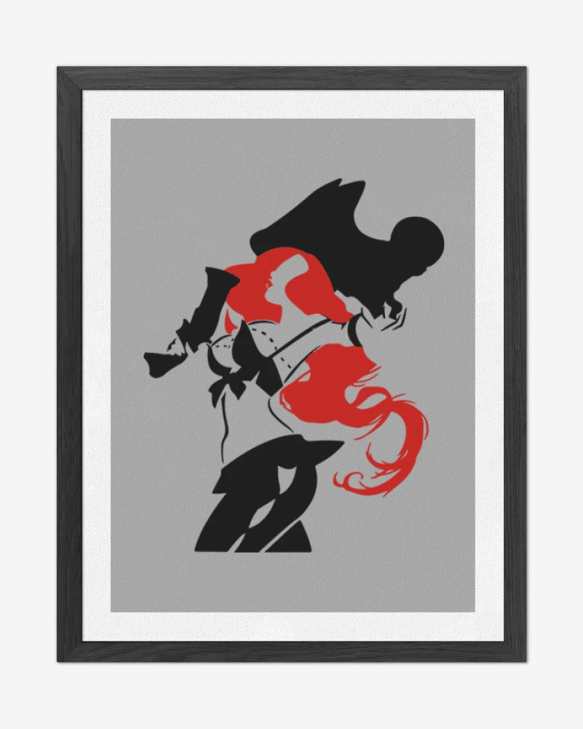 Cuadro decorativo Gris Melange de Miss fortune