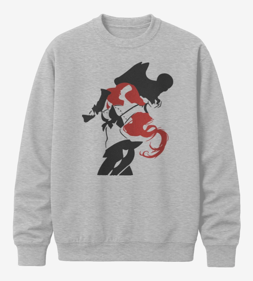 Poleron polo Gris Melange de Miss fortune