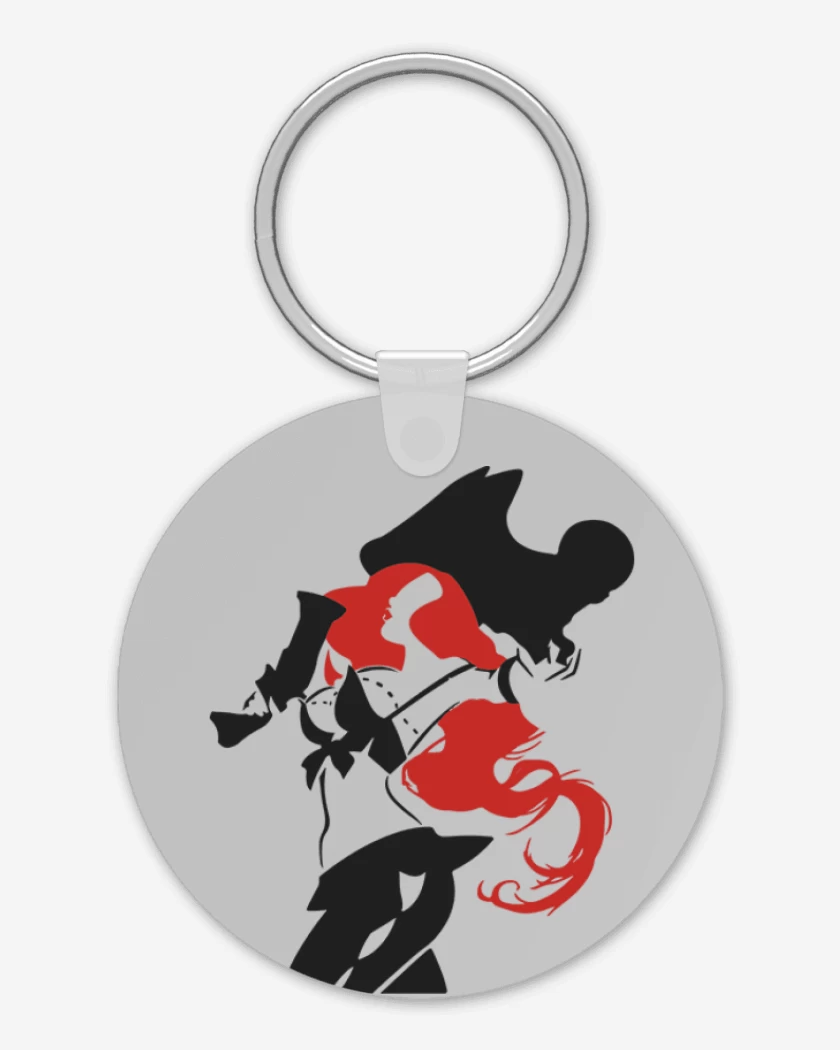 Llavero Gris Melange de Miss fortune