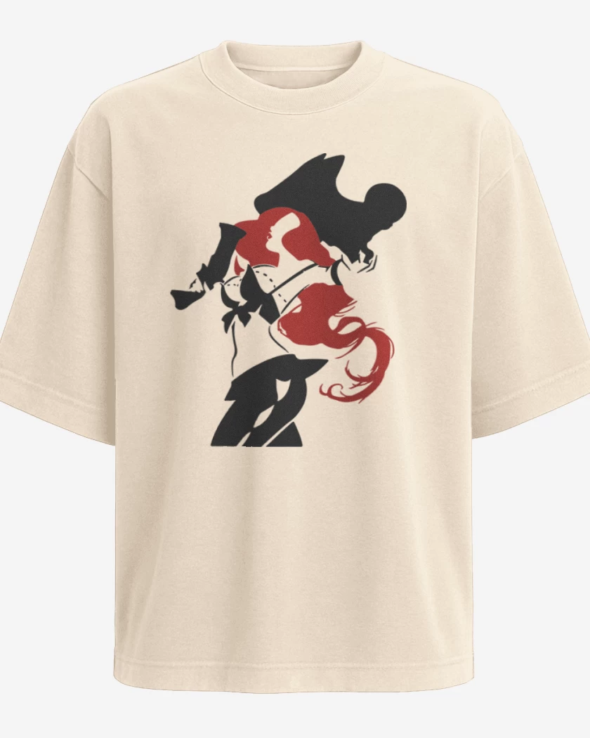 Polera Oversize Beige de Miss fortune