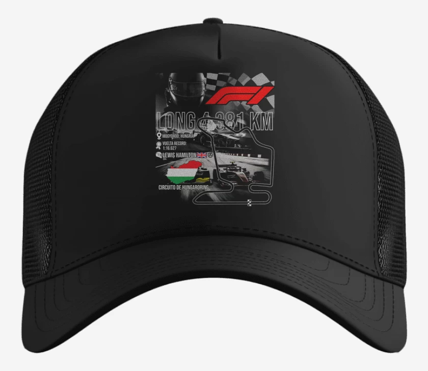 Gorro F1 Circuito de Hungaroring