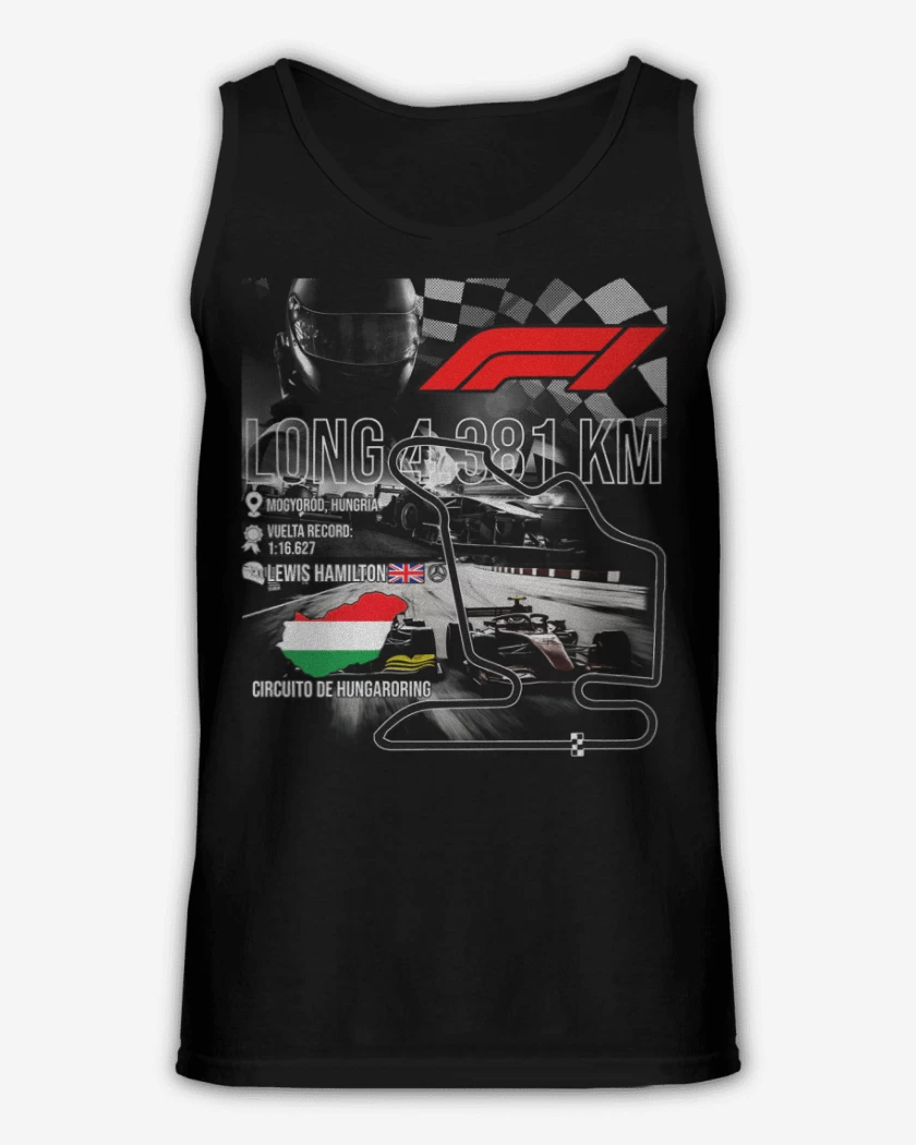 Sudadera F1 Circuito de Hungaroring