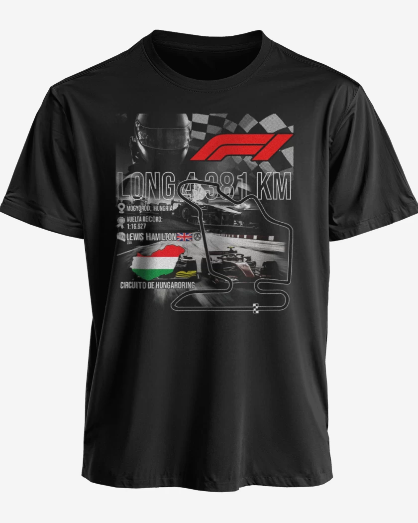 Polera F1 Circuito de Hungaroring