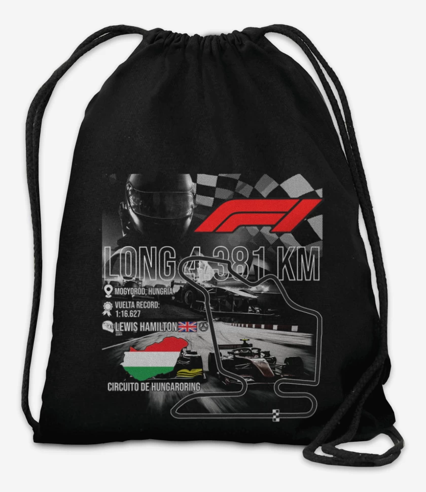 Mochila F1 Circuito de Hungaroring