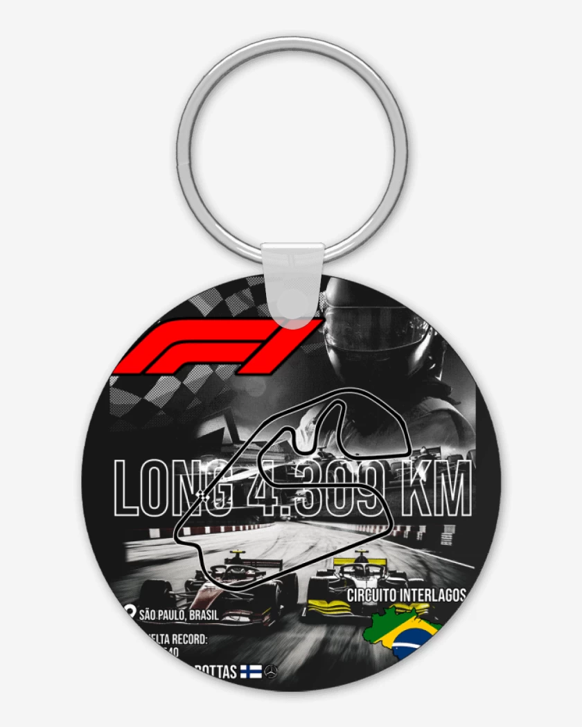 Llavero F1 Circuito de Interlagos
