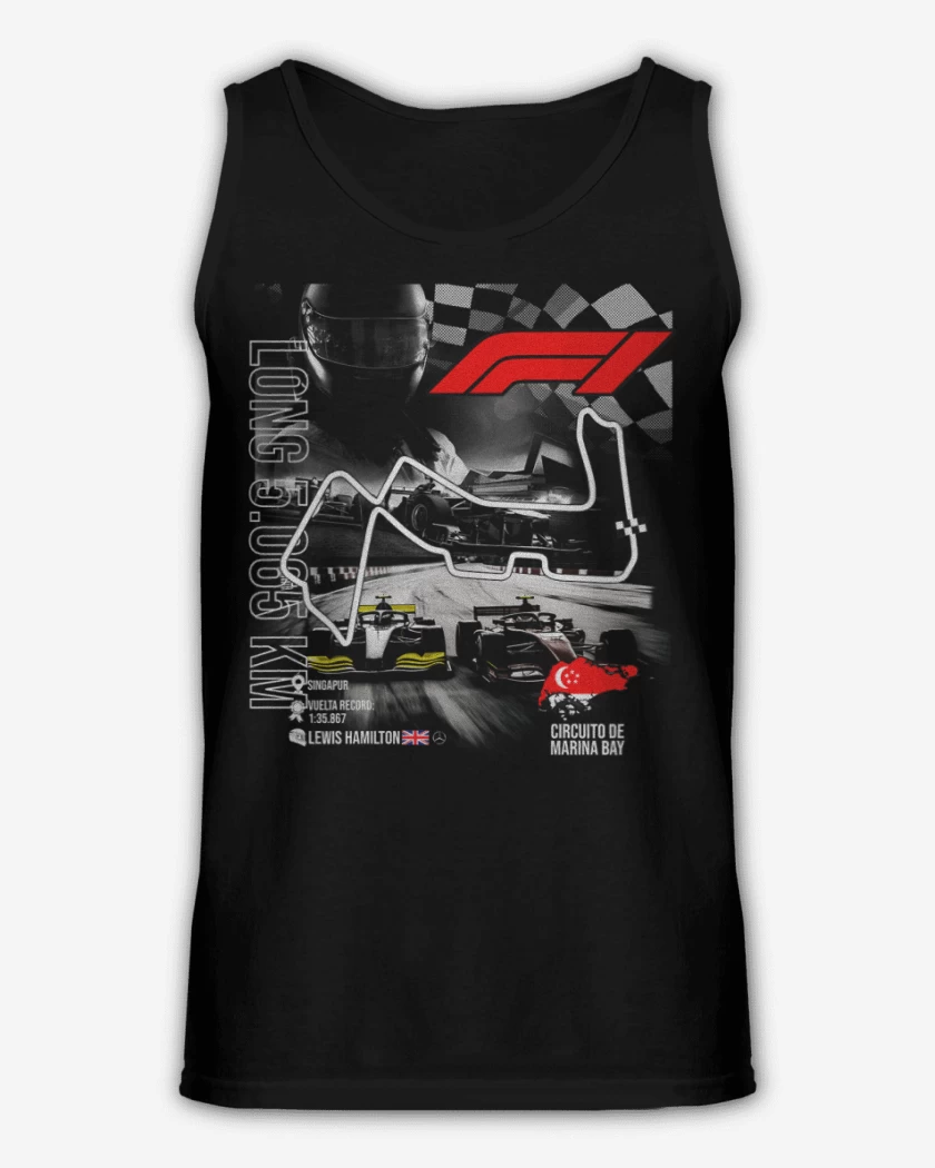 Sudadera F1 Circuito de Marina Bay