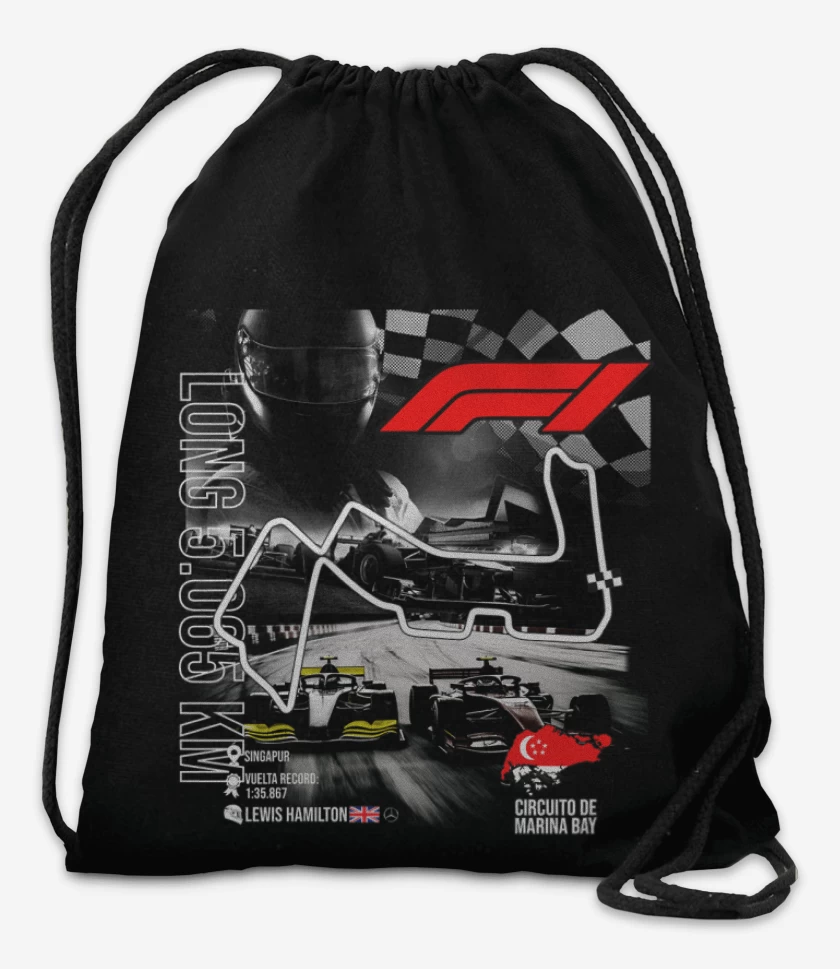Mochila F1 Circuito de Marina Bay