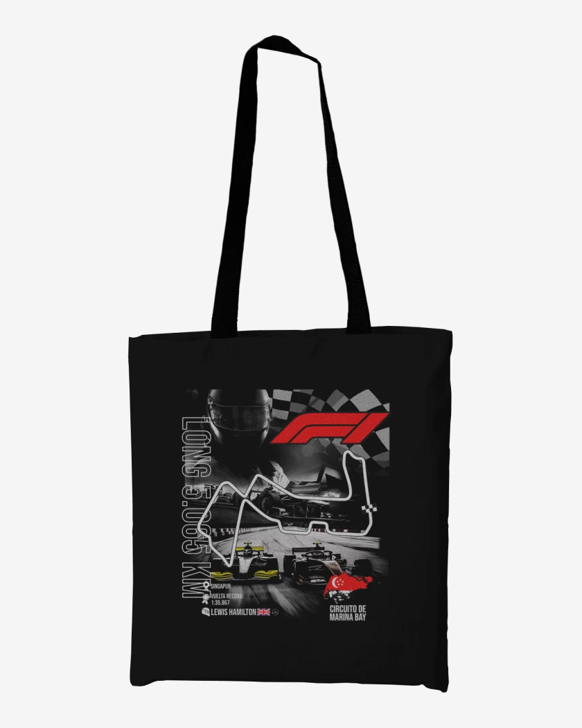 Totebag F1 Circuito de Marina Bay