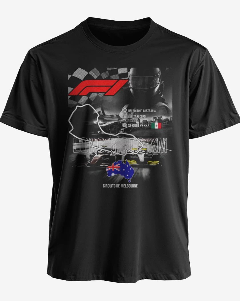 Polera F1 Circuito de Melbourne 