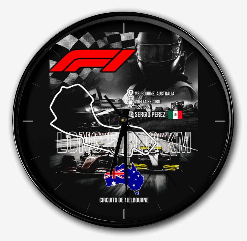 Reloj F1 Circuito de Melbourne 