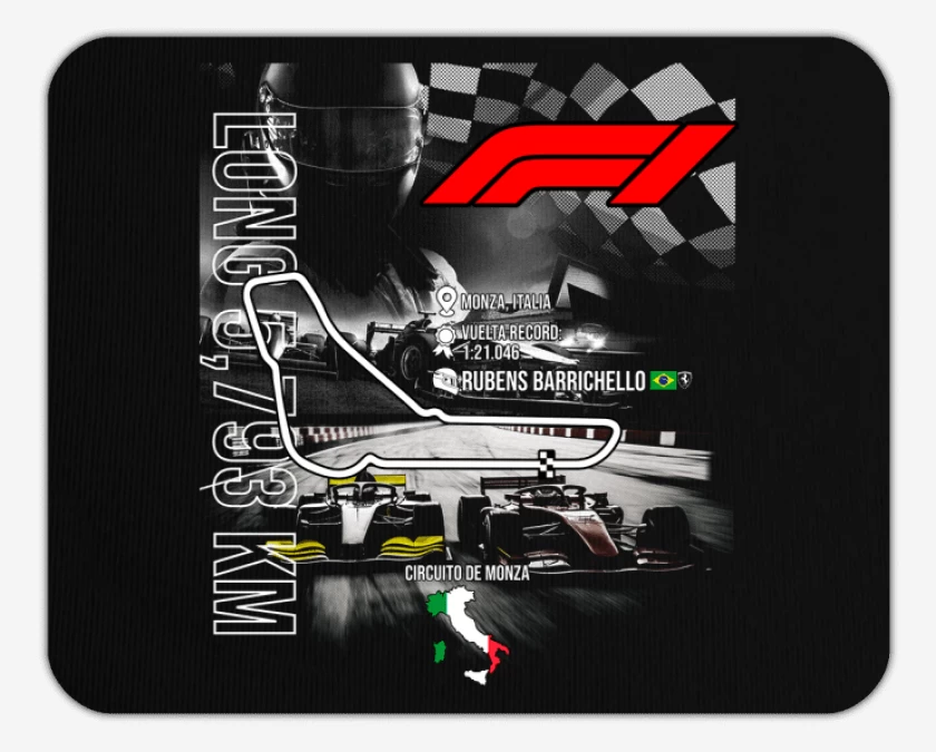 Mousepad F1 Circuito de Monza 