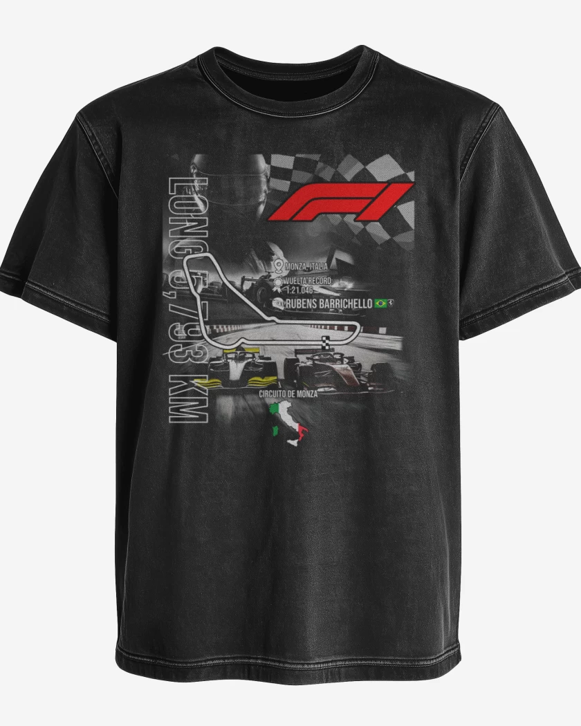 Polera desgastada F1 Circuito de Monza 