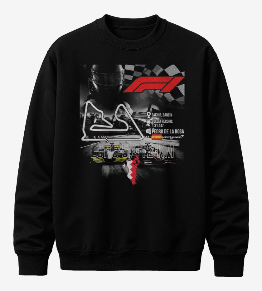 Poleron polo F1 Circuito de Sakhir