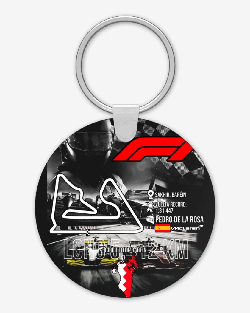 Llavero F1 Circuito de Sakhir