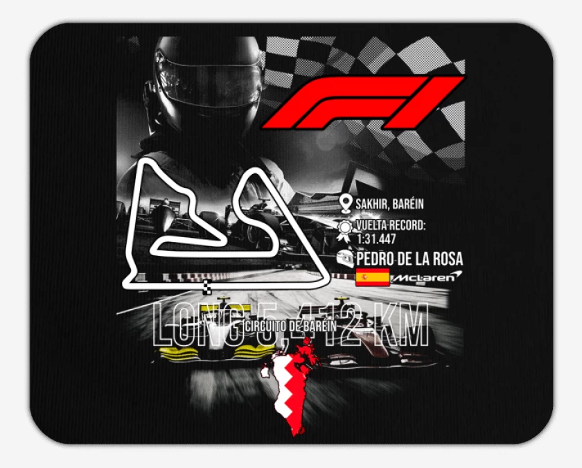 Mousepad F1 Circuito de Sakhir