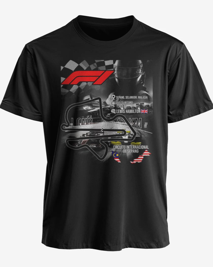 Polera F1 Circuito de Sepang