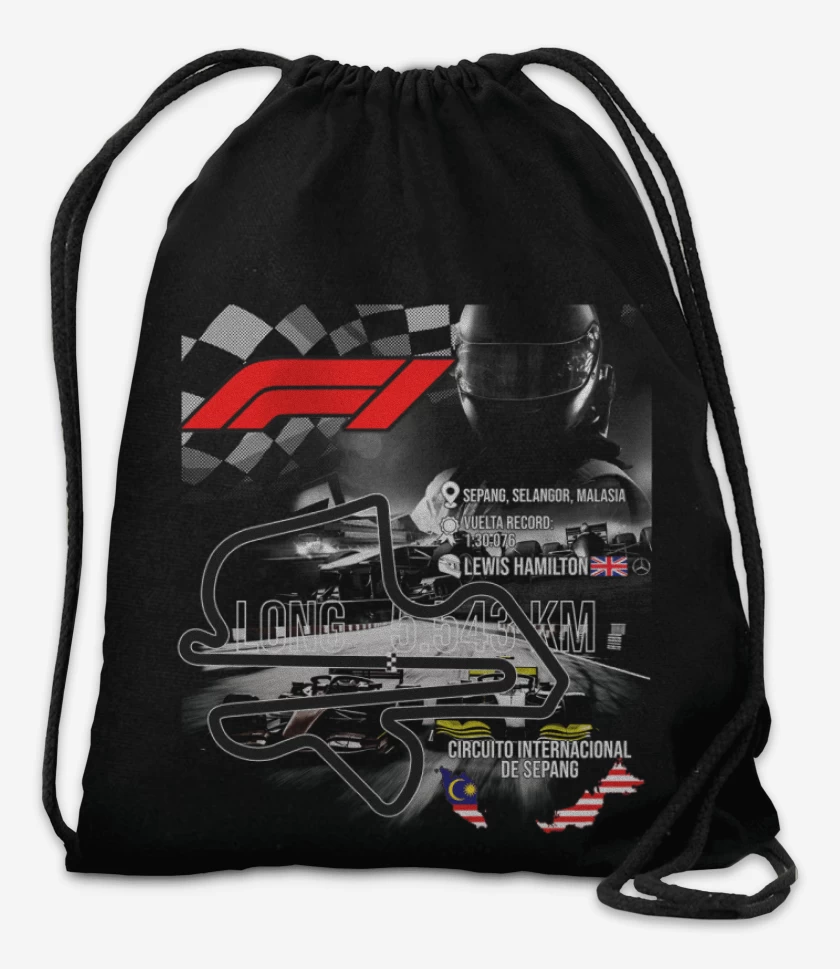 Mochila F1 Circuito de Sepang