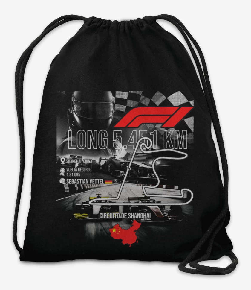 Mochila F1 Circuito de Shanghai