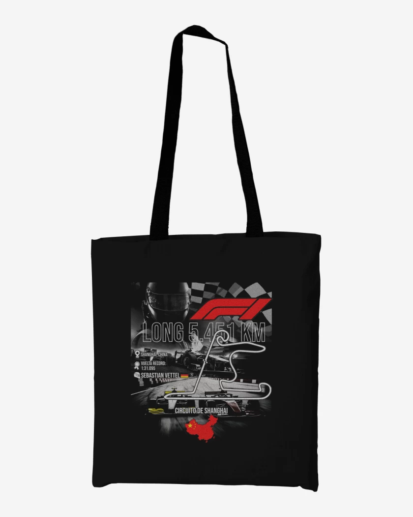 Totebag F1 Circuito de Shanghai