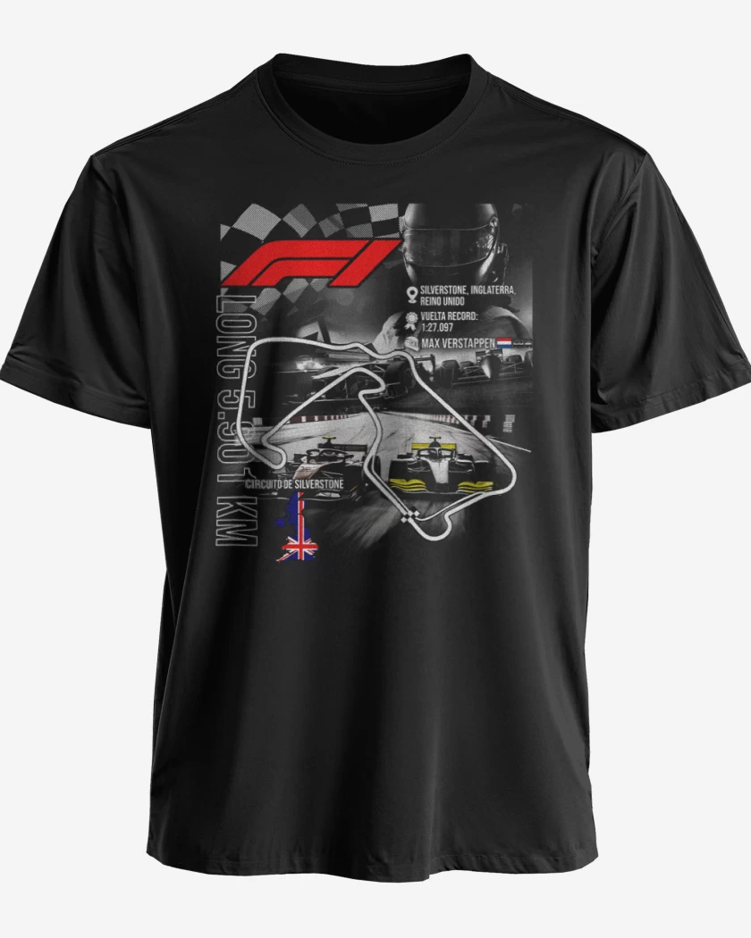 Polera F1 Circuito de Silverstone