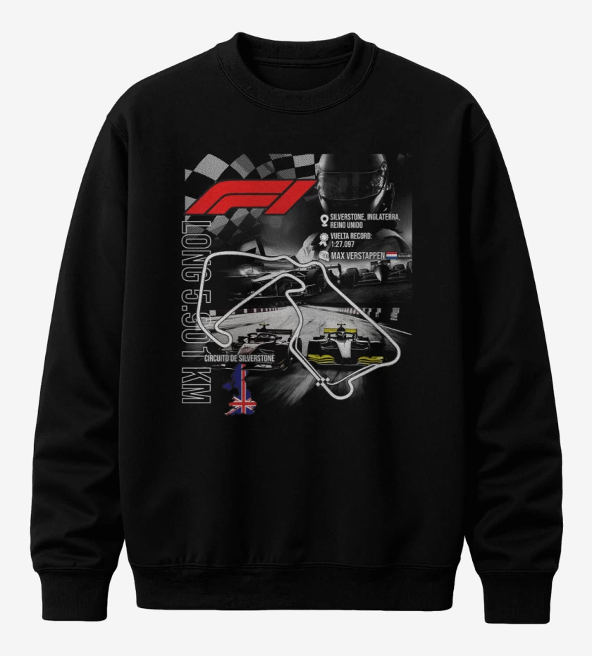 Poleron polo F1 Circuito de Silverstone