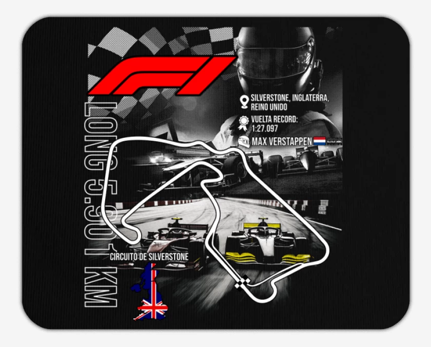 Mousepad F1 Circuito de Silverstone