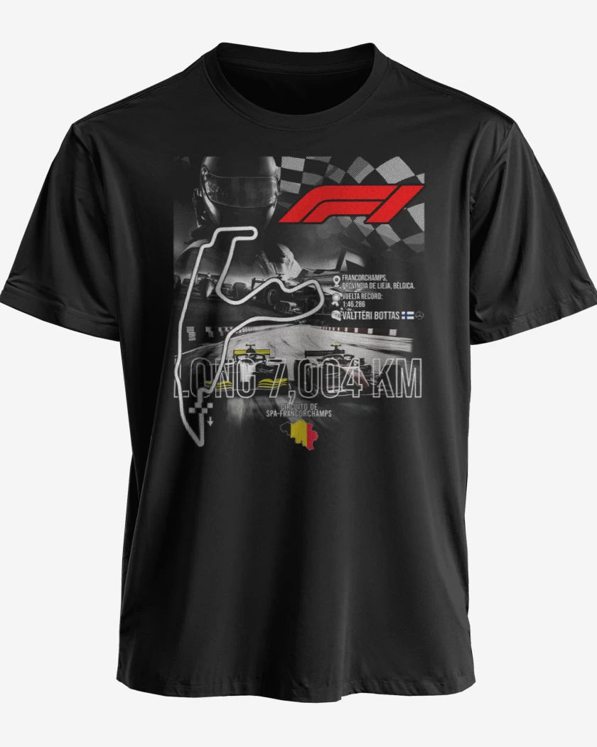 Polera F1 Circuito de Spa-Francorchamps