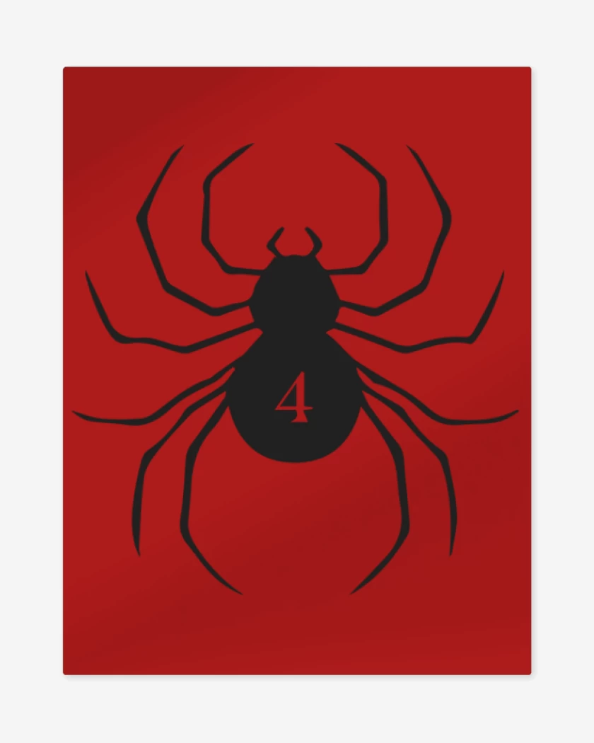 Print metalico Rojo de Ryodan 4