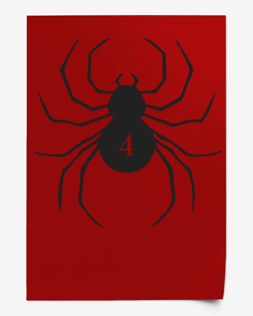 Print Rojo de Ryodan 4