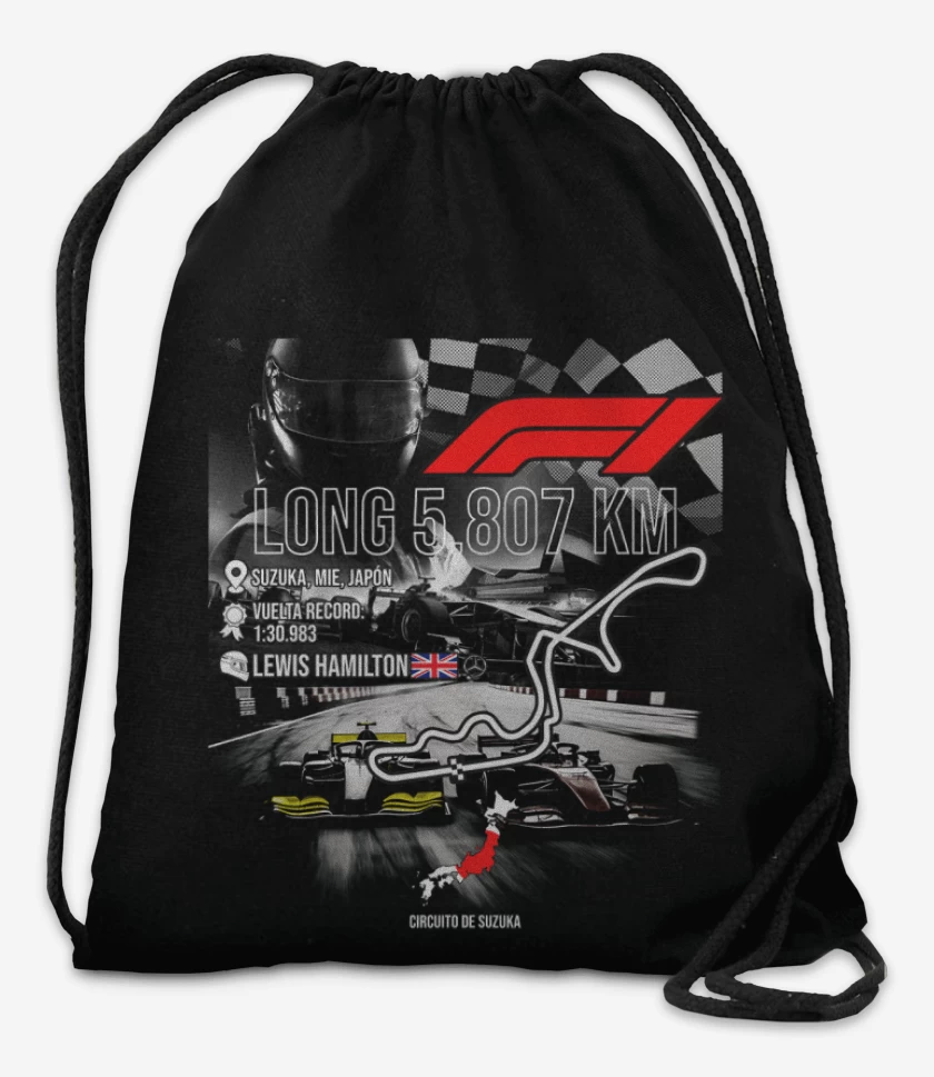 Mochila F1 Circuito de Suzuka