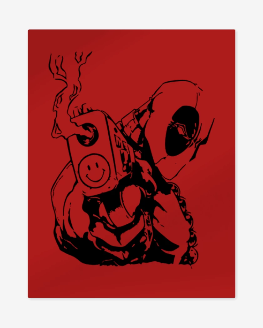 Print metalico Pozo de la muerte 6