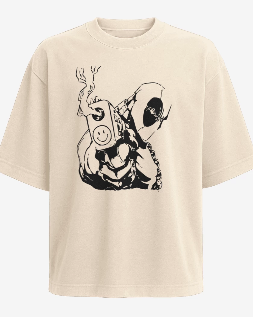 Polera Oversize Pozo de la muerte 6