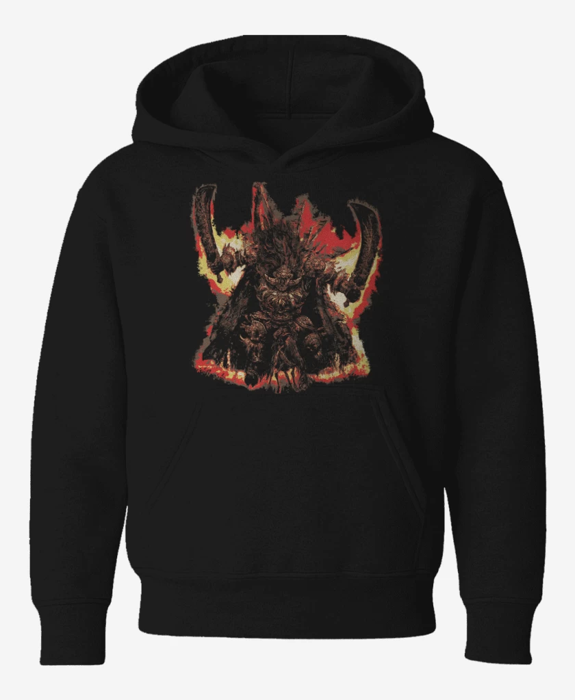 Poleron de niño Negro de Starscourge Radahn