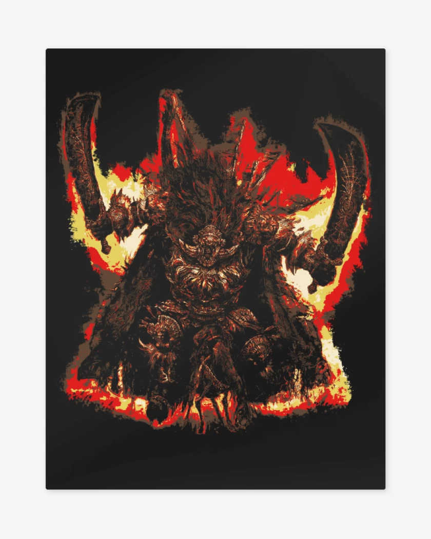 Print metalico Starscourge Radahn