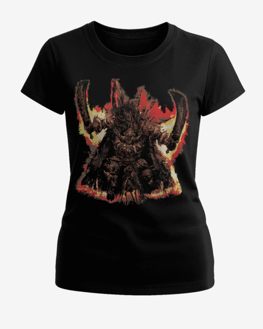 Polera de Mujer Negro de Starscourge Radahn