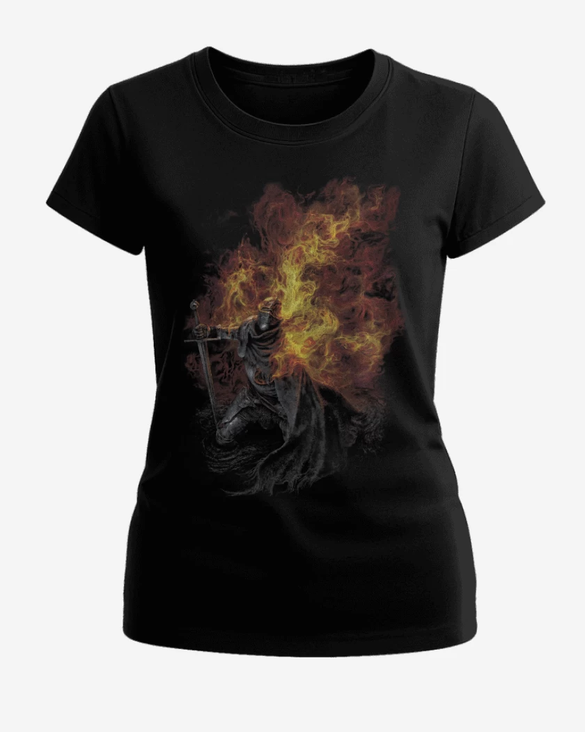 Polera de Mujer Negro de Vyke - Elden Ring