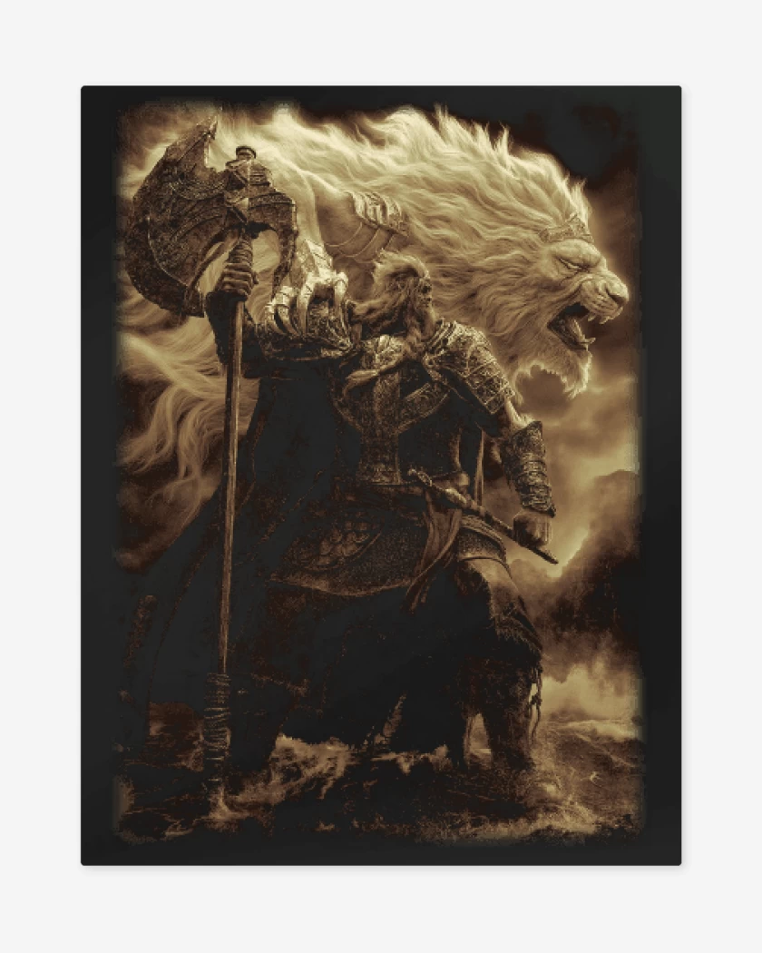 Print metalico Godfrey The First Elden Lord