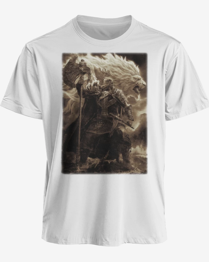 Polera premium Blanco de Godfrey The First Elden Lord 2