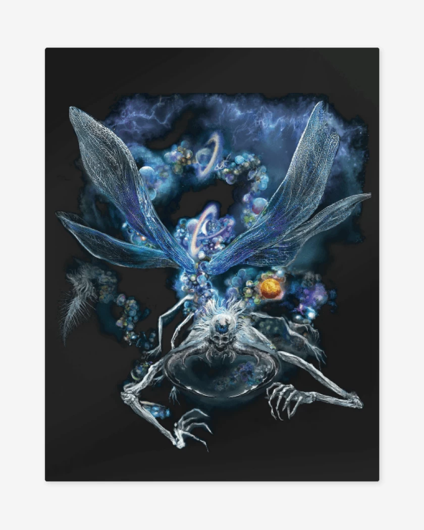 Print metalico Astel Naturalborn of the Void