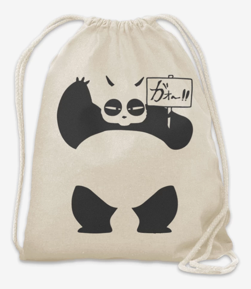 Mochila Blanco de Panda
