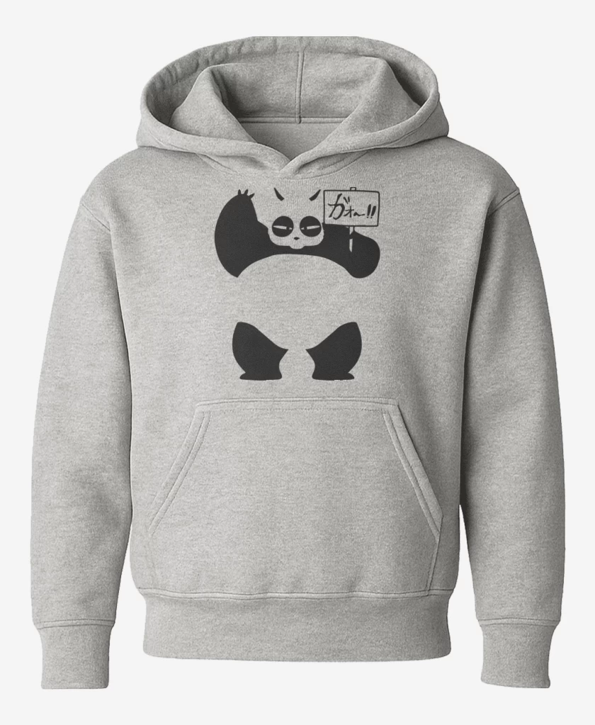 Poleron de niño Gris Melange de Panda
