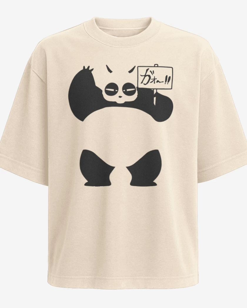 Polera Oversize Beige de Panda