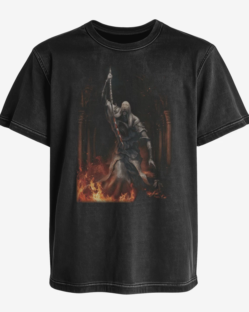 Polera desgastada Godskin Apostle