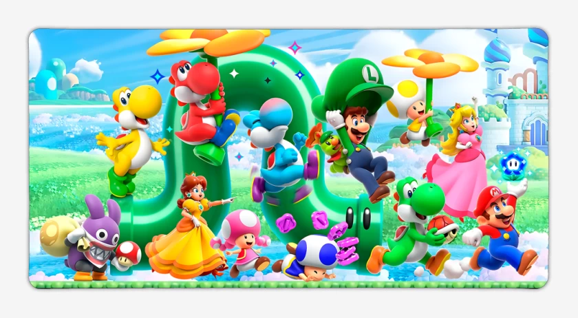 Mouse pad Gamer Super hermanos wonder