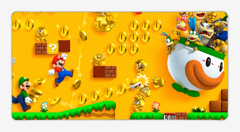 Mouse pad Gamer Super hermanos