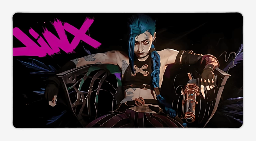Mouse pad Gamer Jinx Arcane